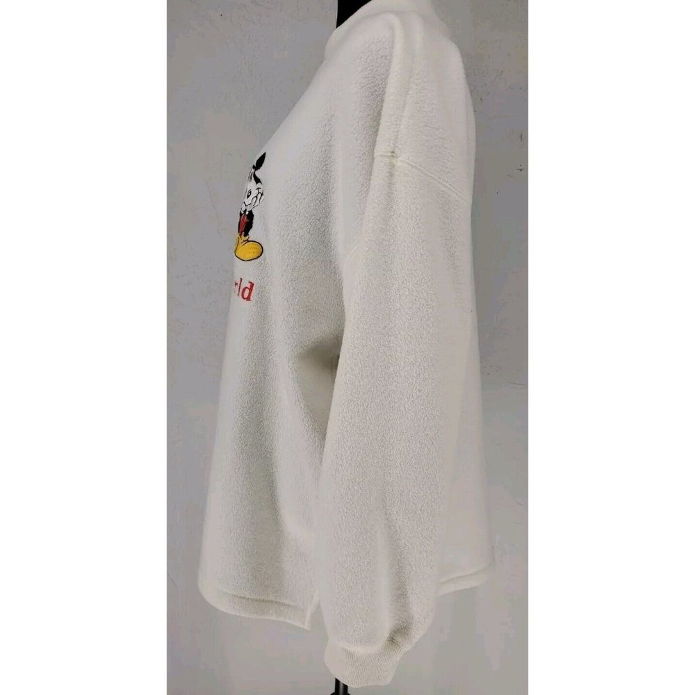 Walt Disney World Cream Mickey Crewneck Sweatshirt - Picture 3 of 7